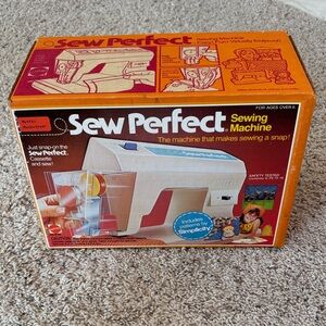 Vintage Mattel Sew perfect sewing machine